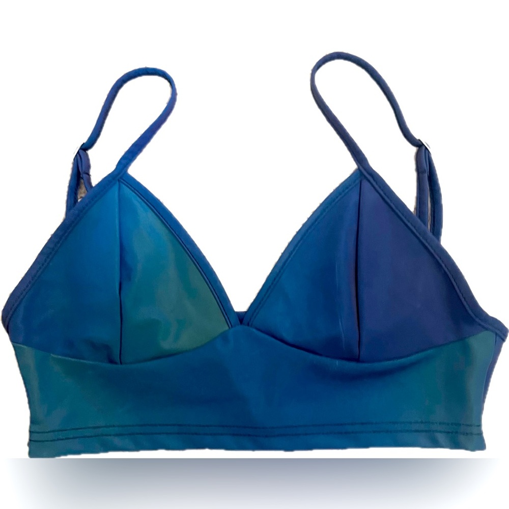 Holographic bralette cropped top (color changing) 👽